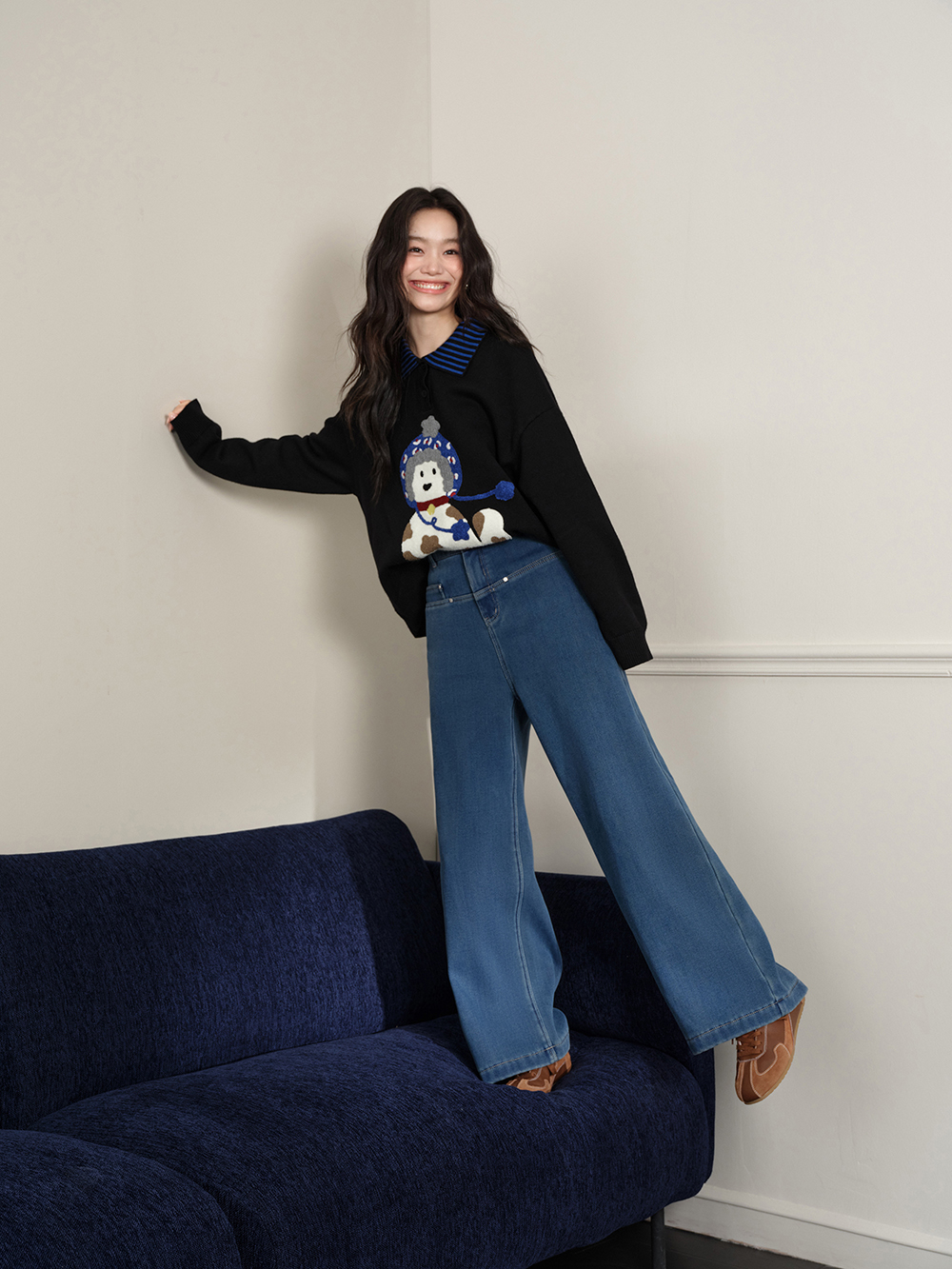 Fleece Lined Jeans
