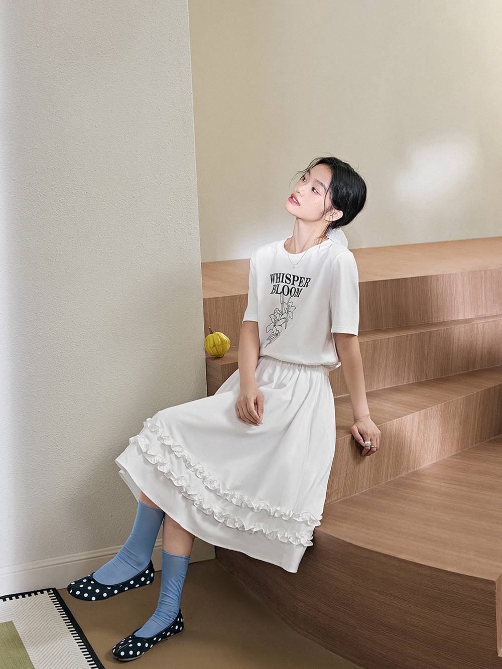 White Midi Dress