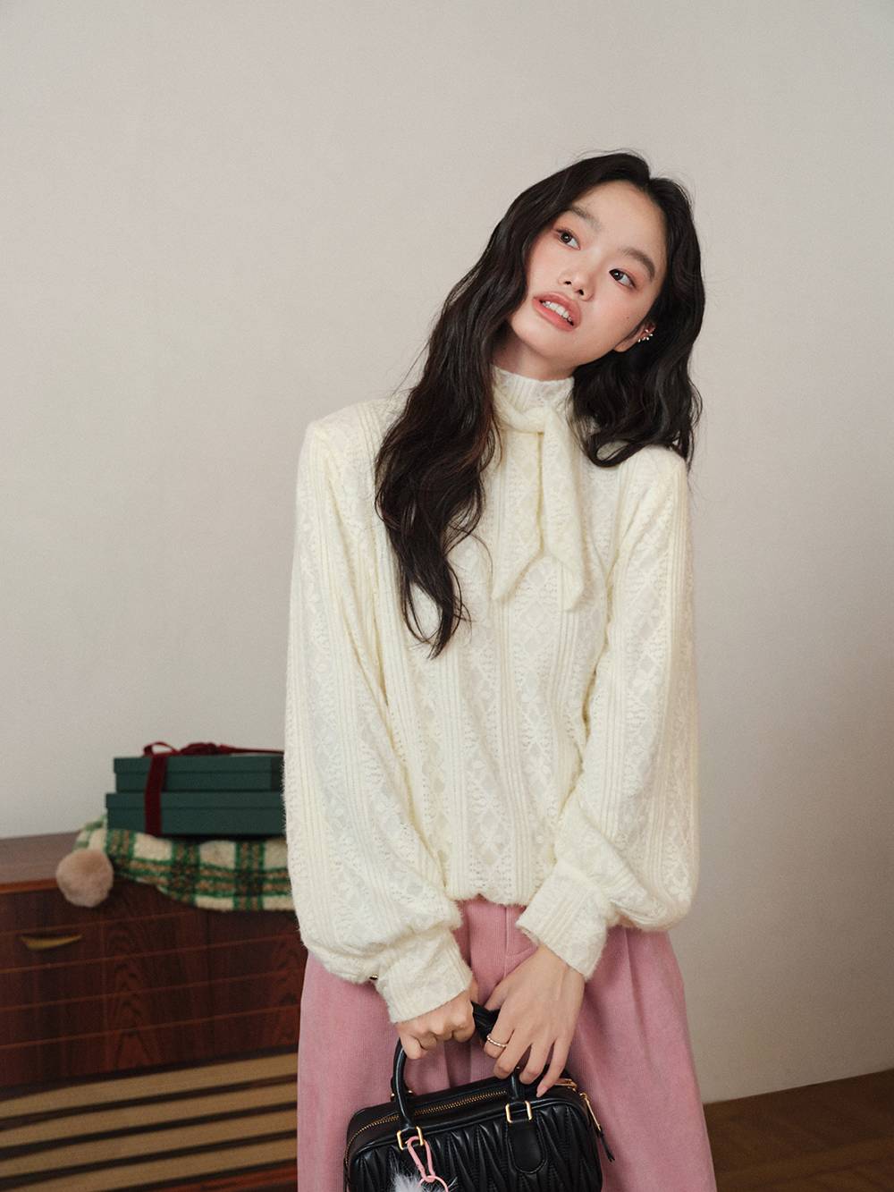 Tie Neck Blouse
