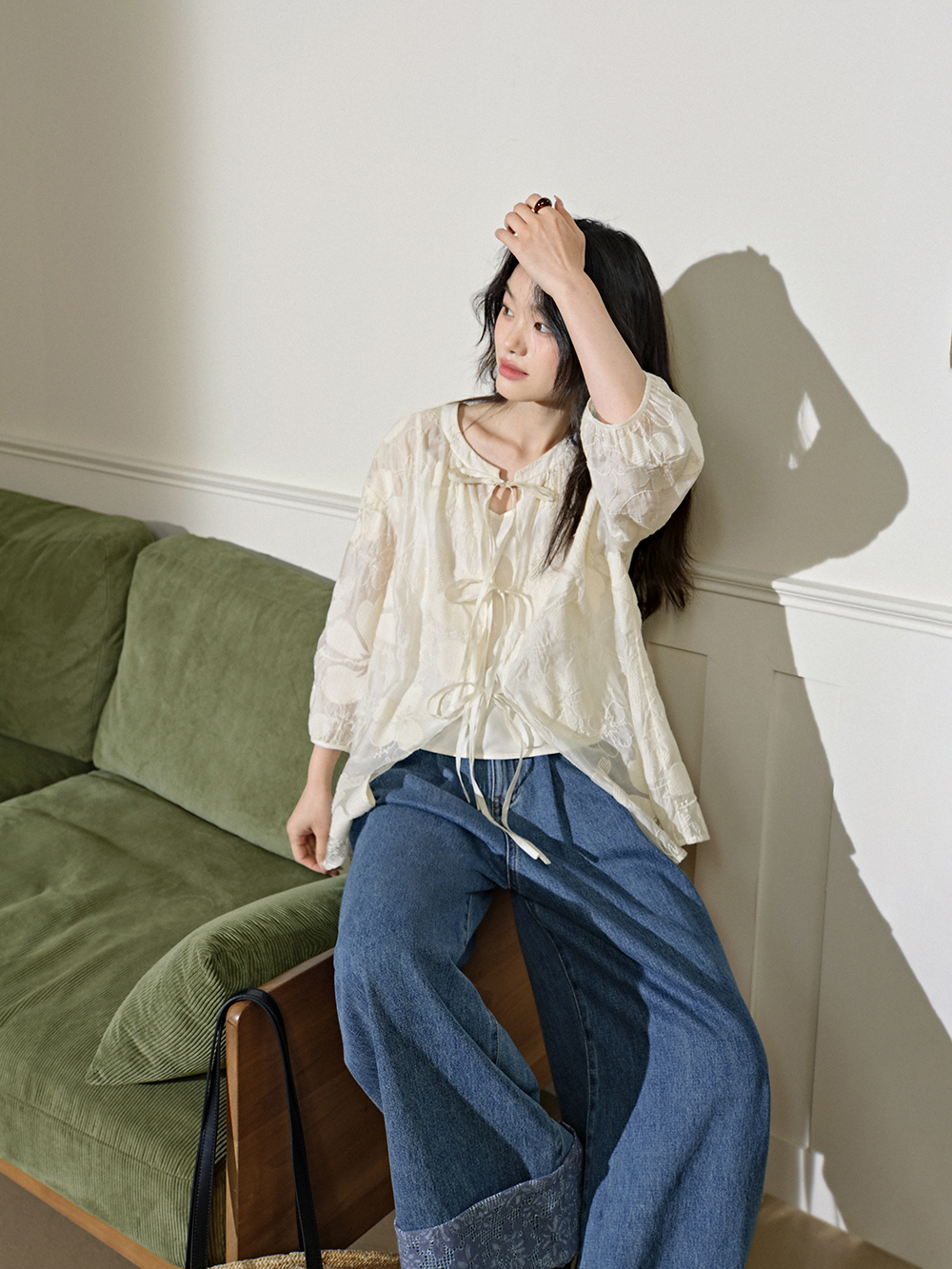 Blouse and Cami Set