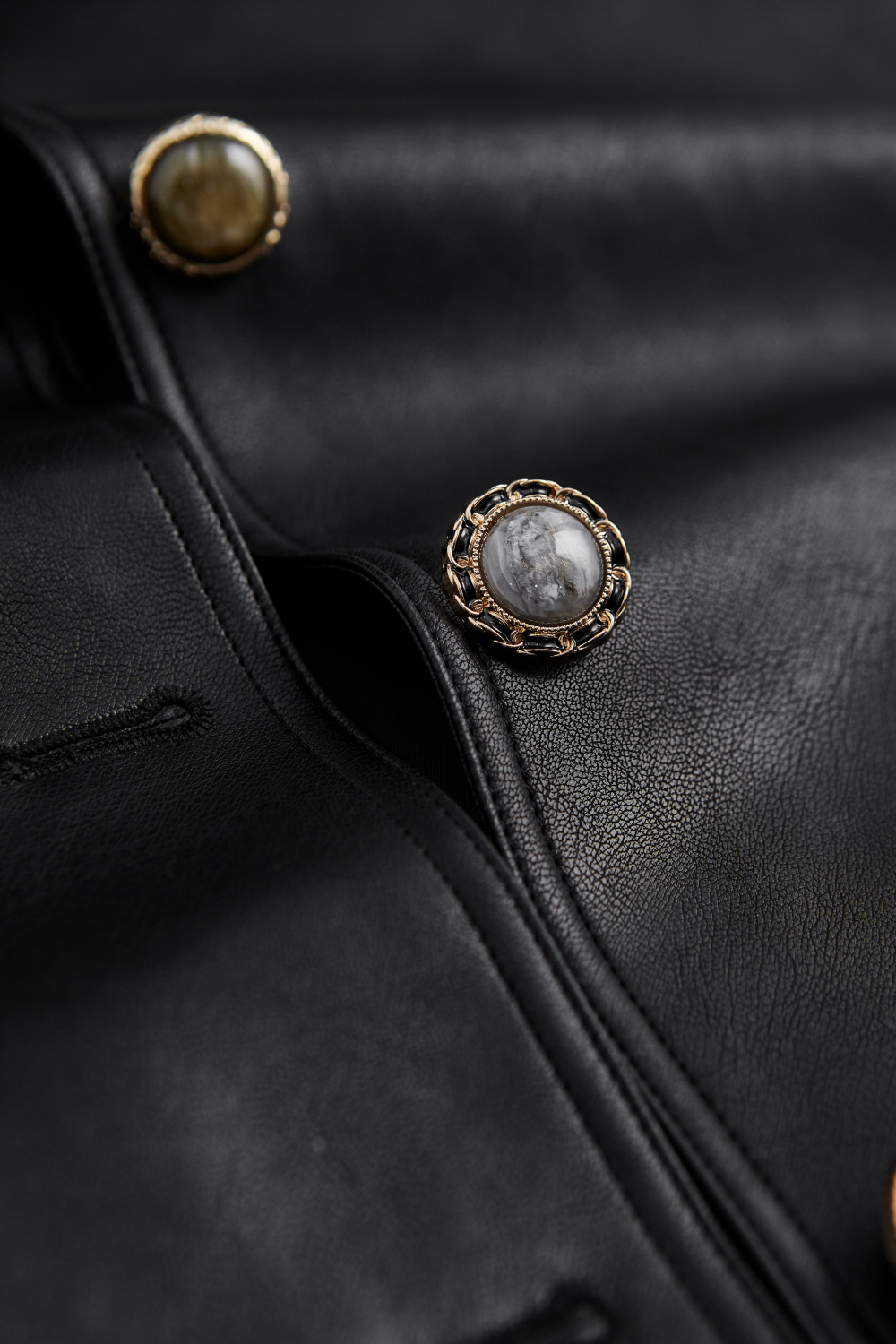 Faux Leather Jacket
