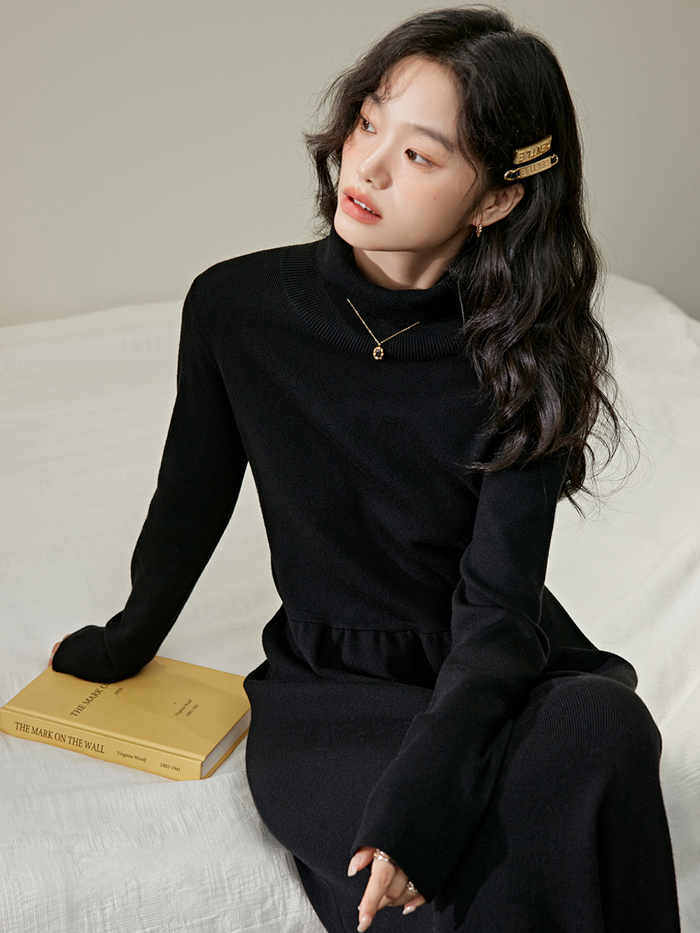 Knit Dress and Vest