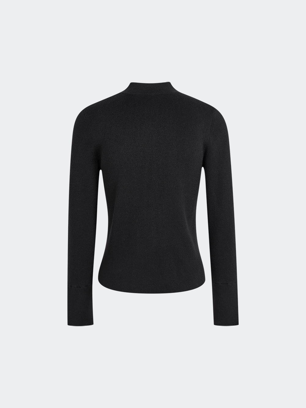 Mock Neck Knit Top