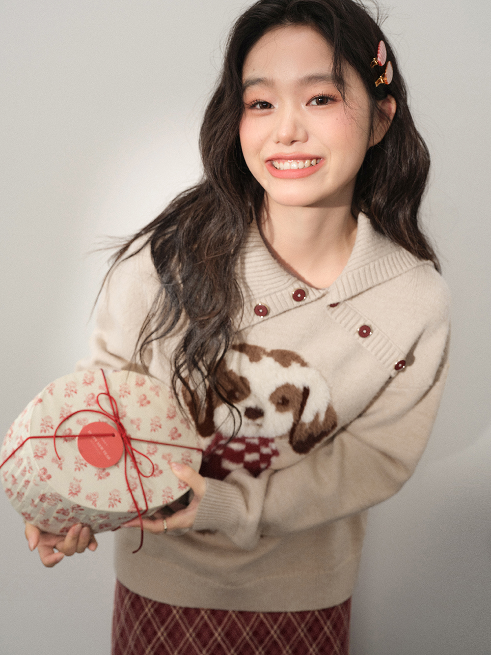 Dog Graphic Sweater
