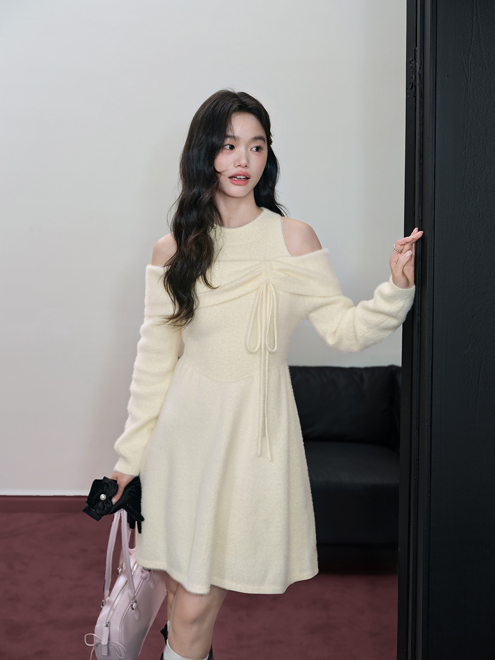 Cold-Shoulder Dress