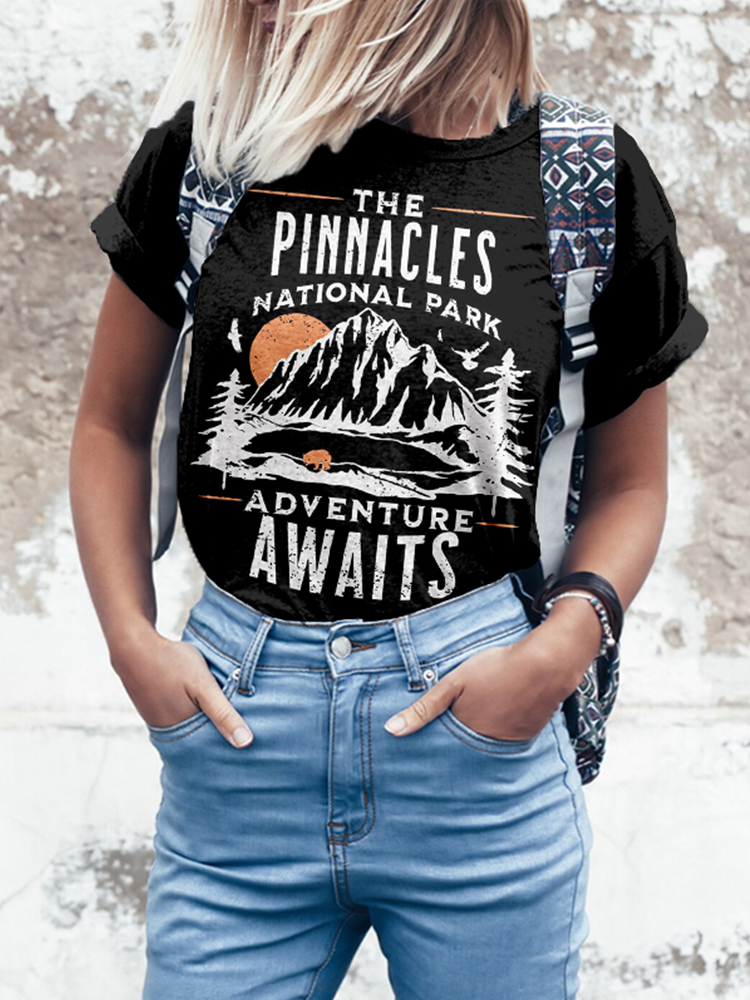 Pinnacles National Park Adventure Awaits Print Cozy T Shirt