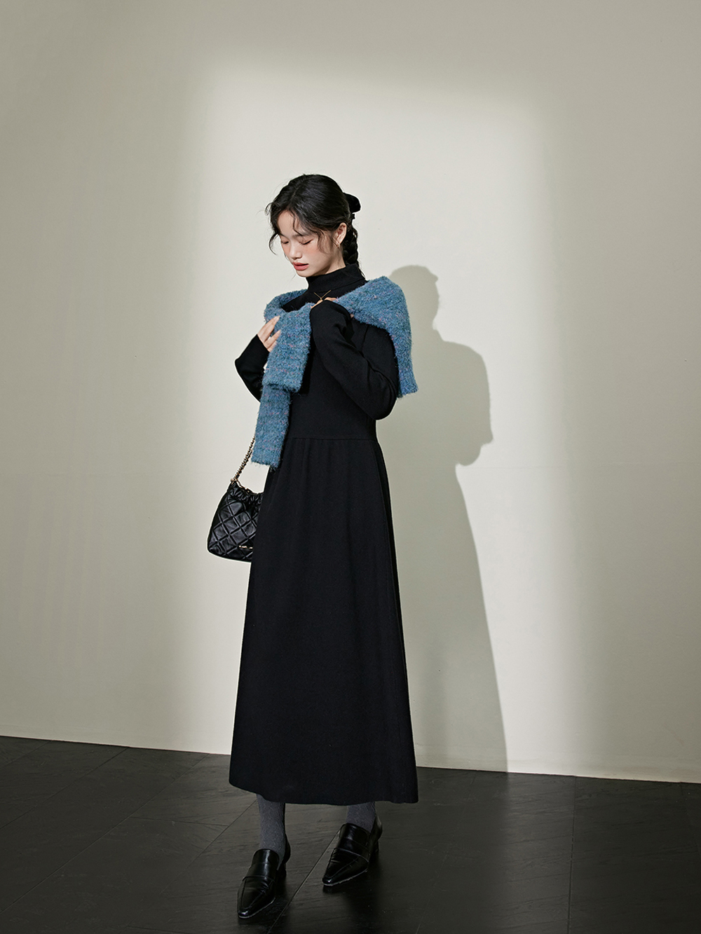 Knit Dress and Vest