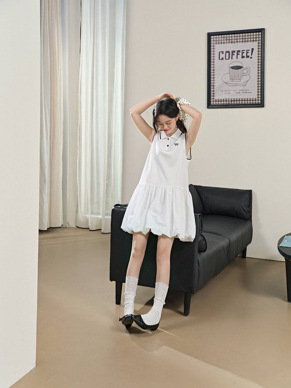 Bubble Hem Dress