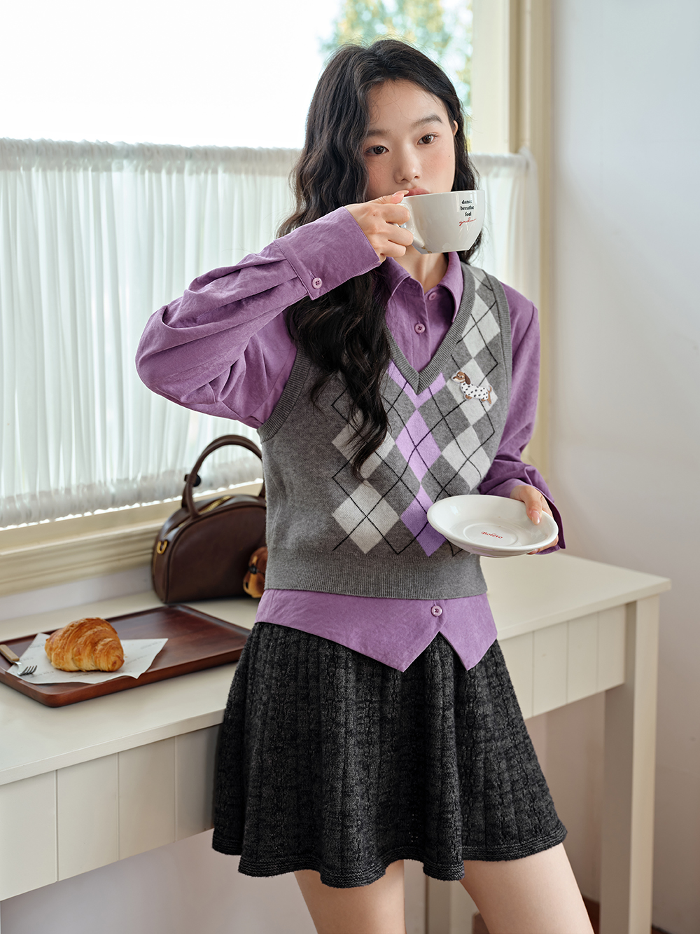 Cinched-Waist Shirt