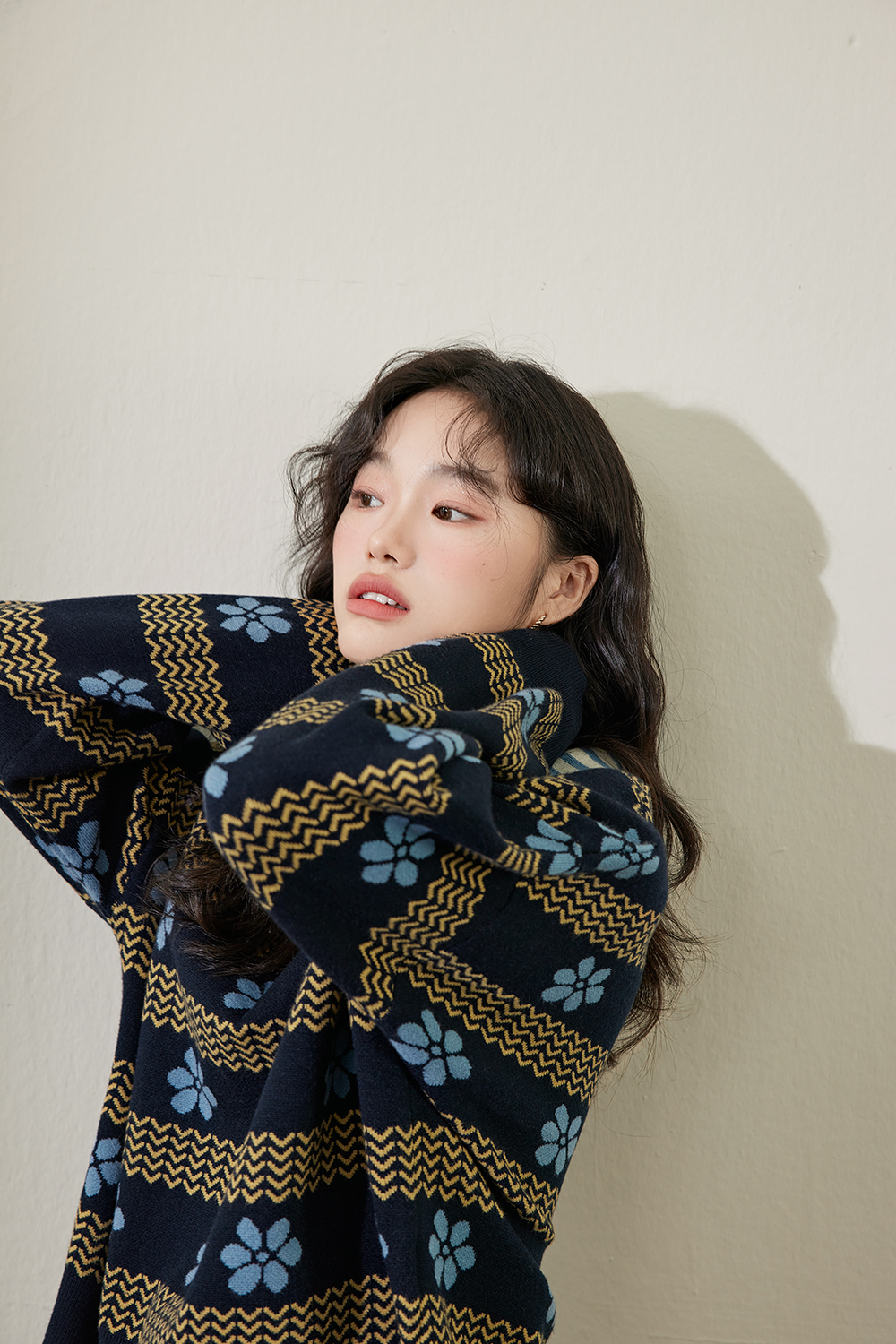 Floral Knit Sweater