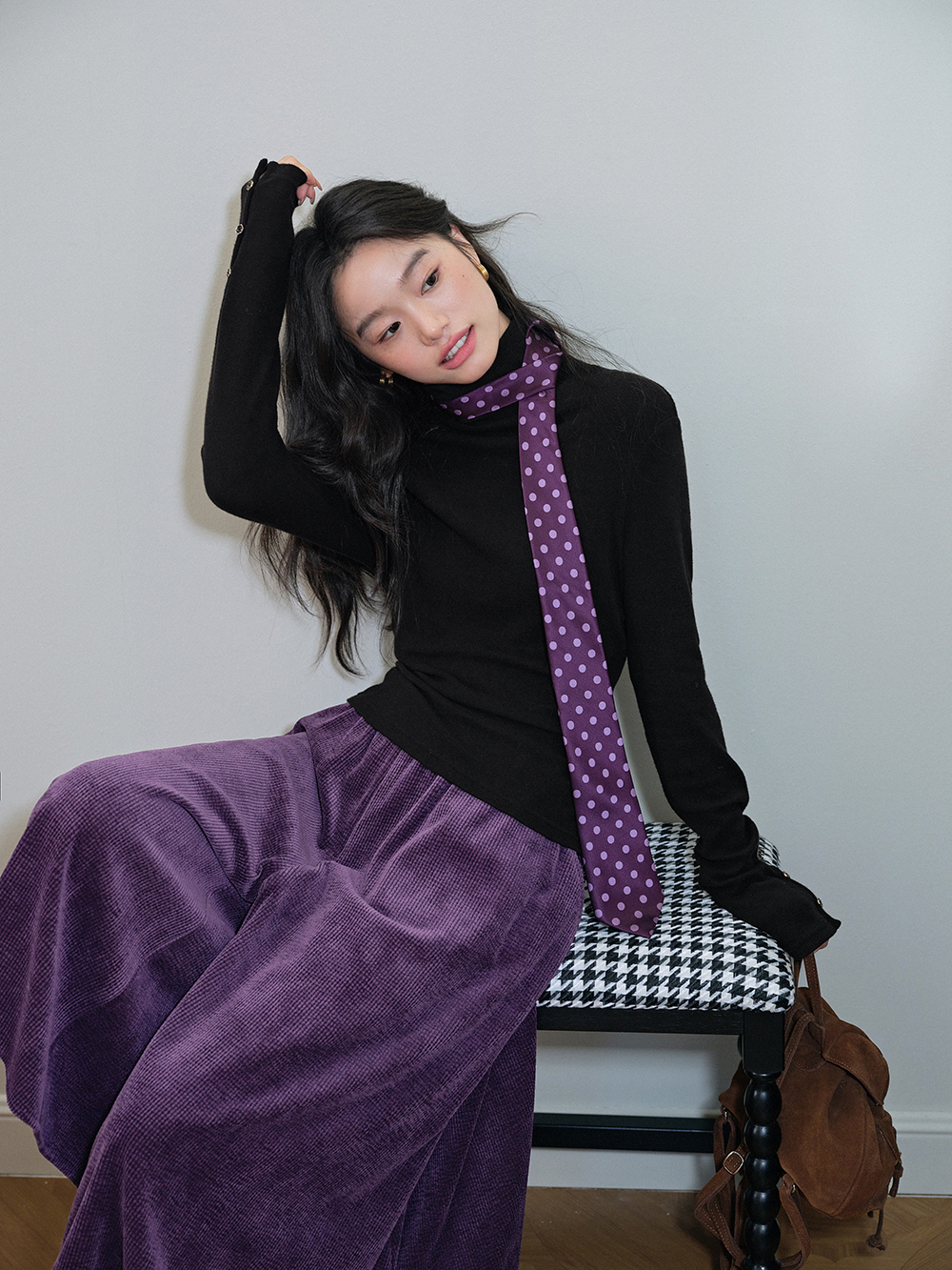 Turtleneck Top