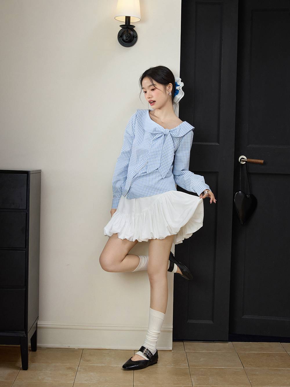 Bow Collar Blouse