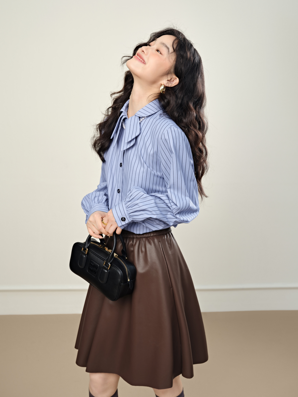 Bow Collar Shirt