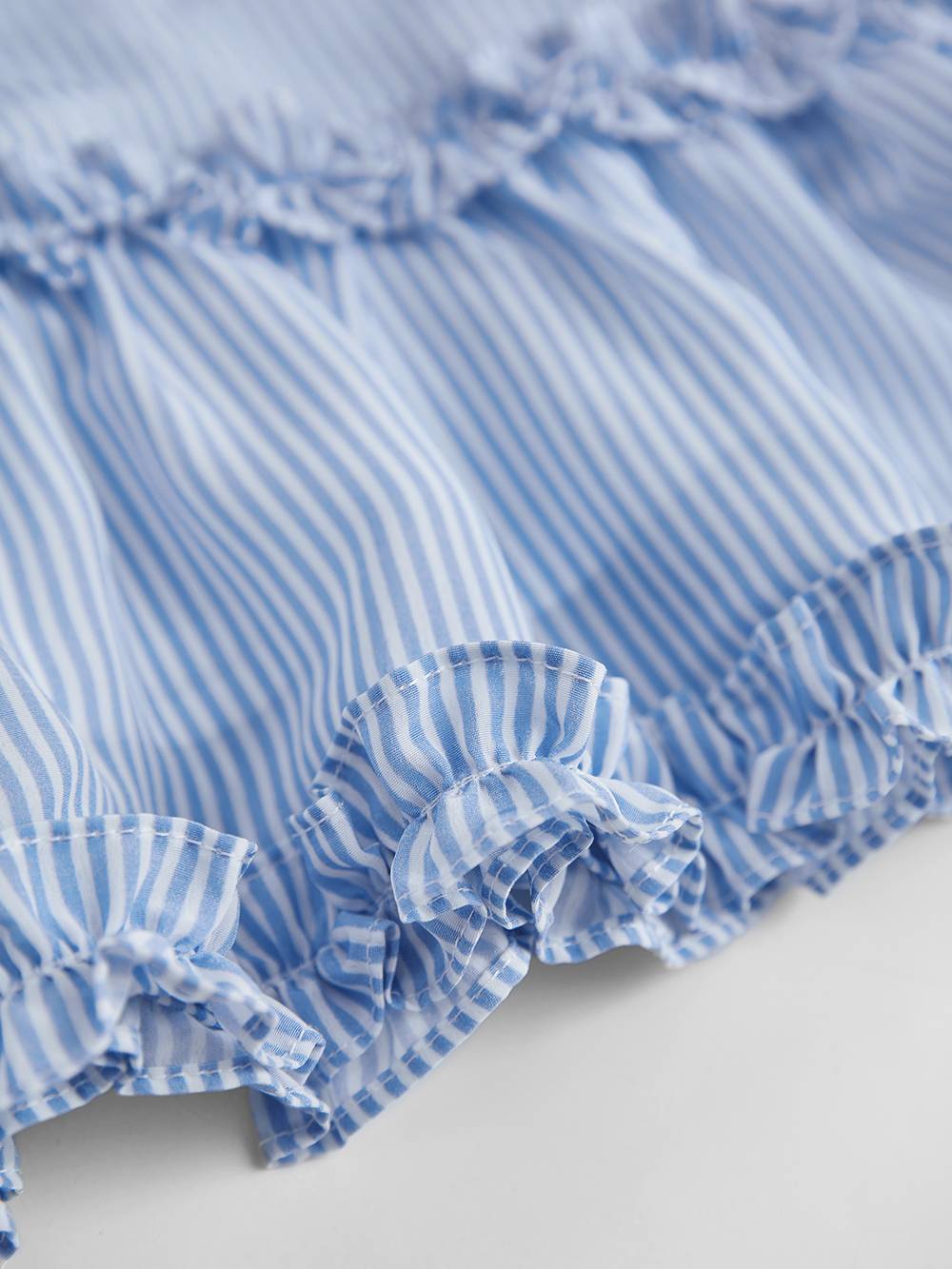 Blue Striped Blouse