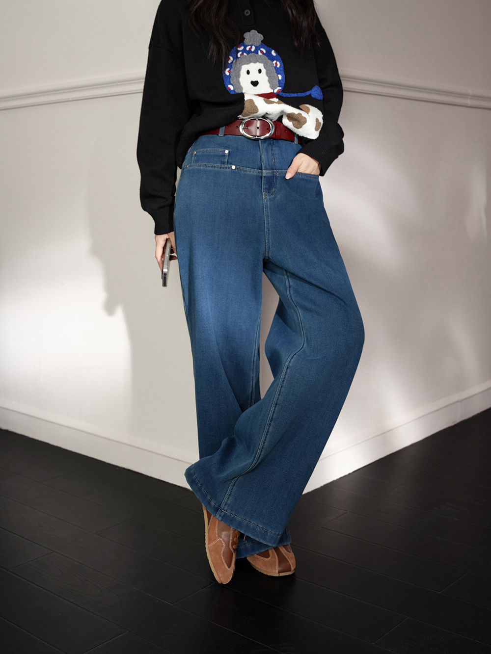 Fleece Lined Jeans