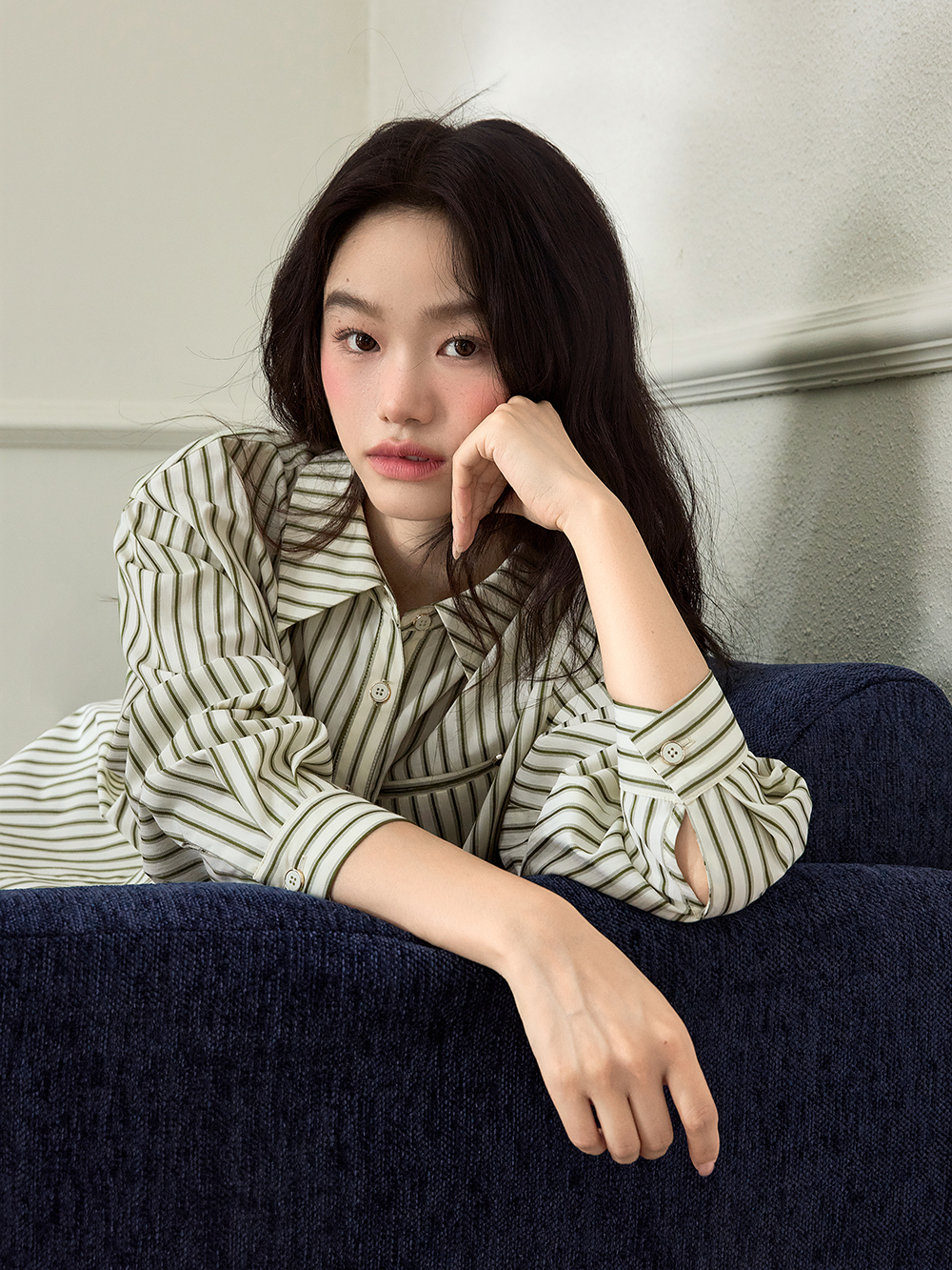 Knit Vest and Shirt