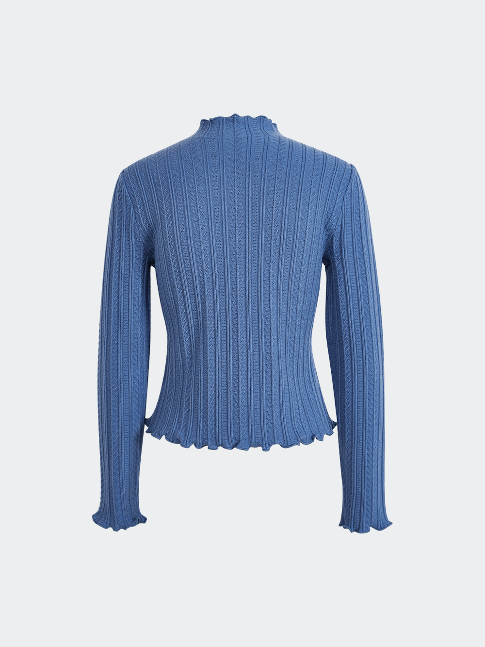 Mock Neck Knit Top