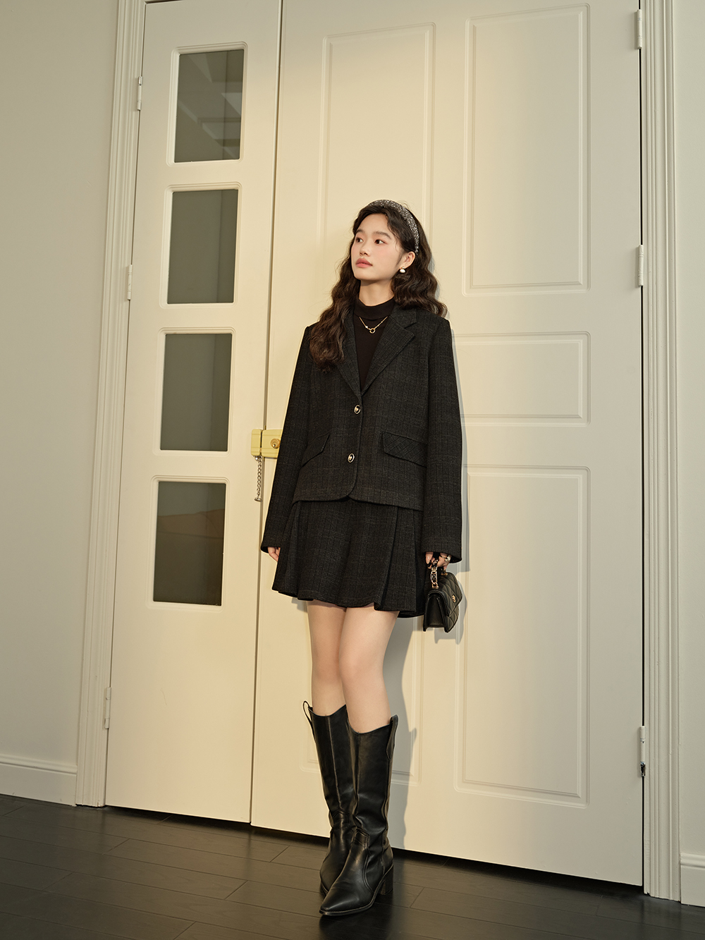 Blazer and Shorts