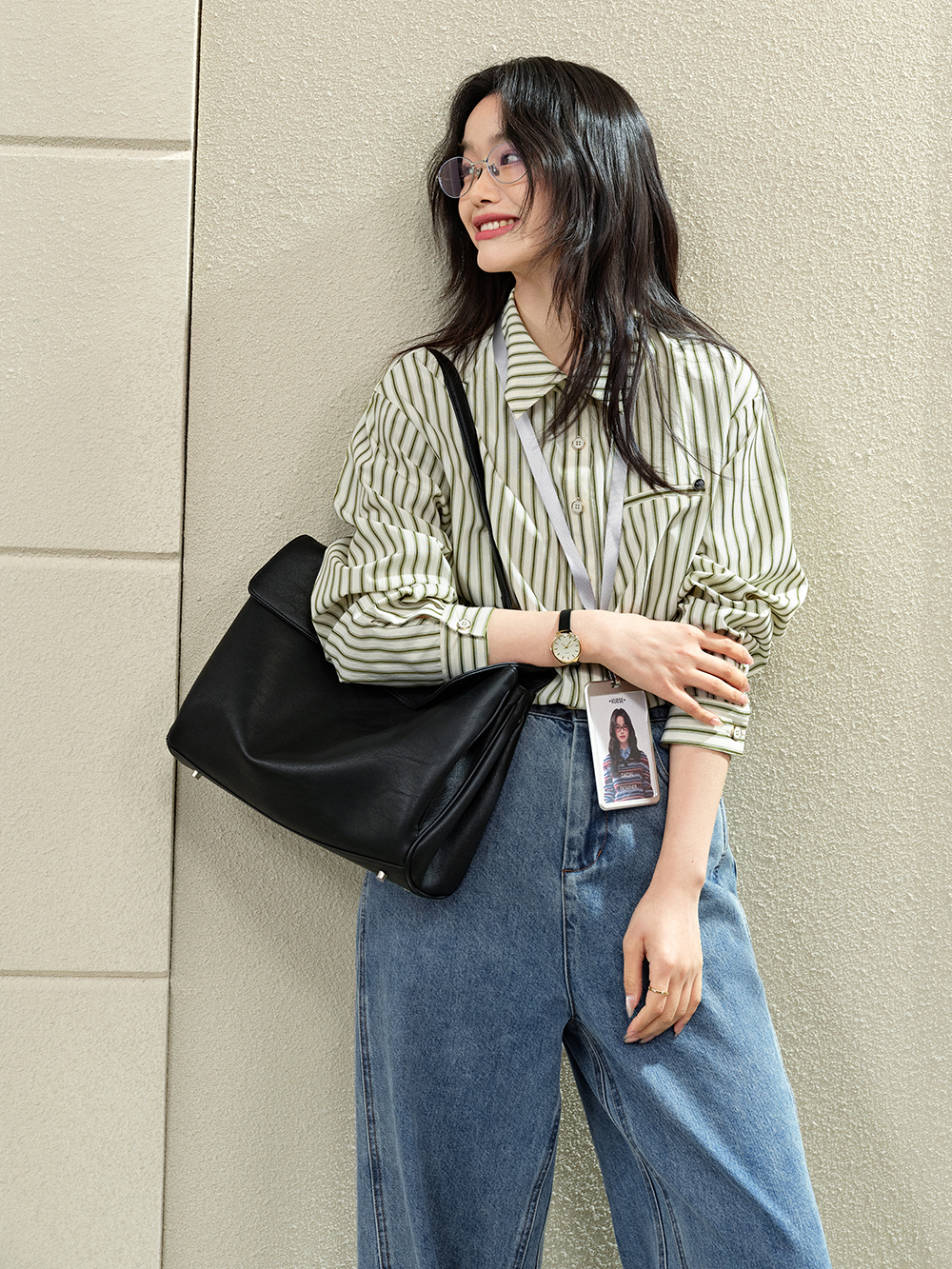Knit Vest and Shirt