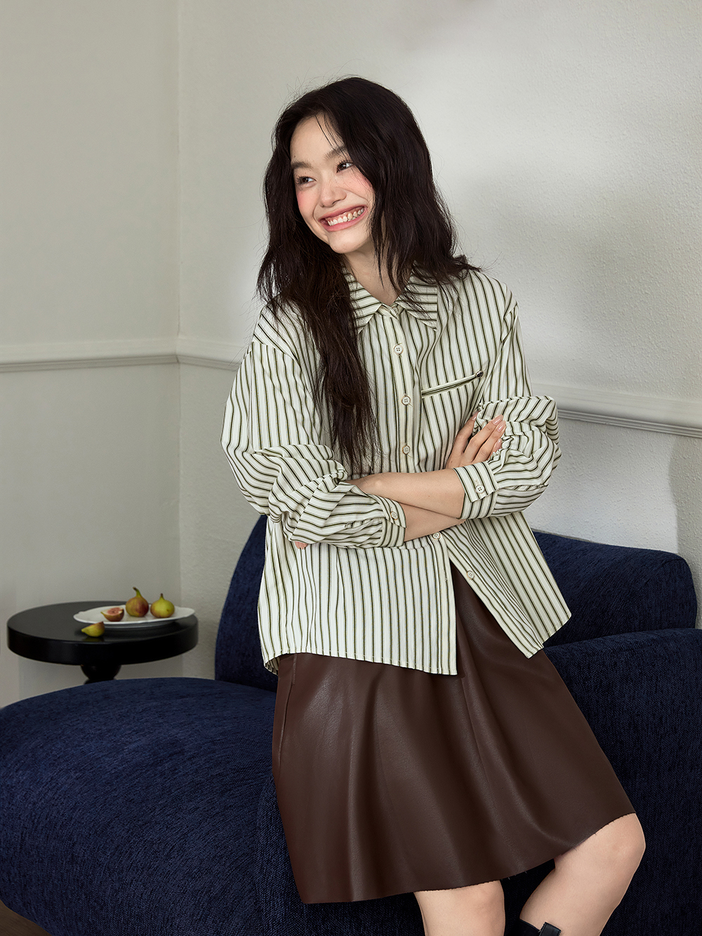 Knit Vest and Shirt