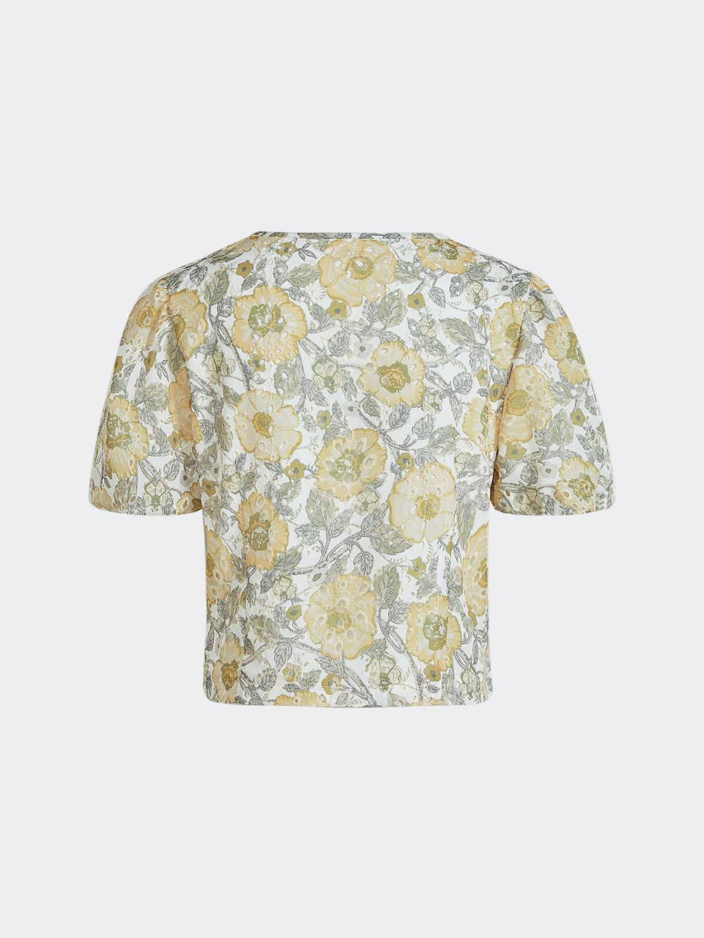 V-neck Floral Top