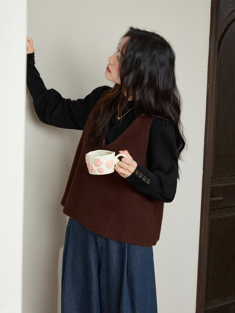 Long Sleeve Knit Top