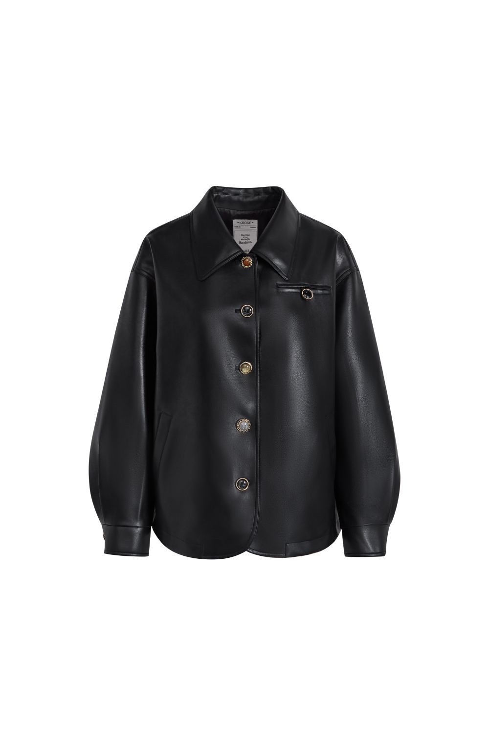 Faux Leather Jacket
