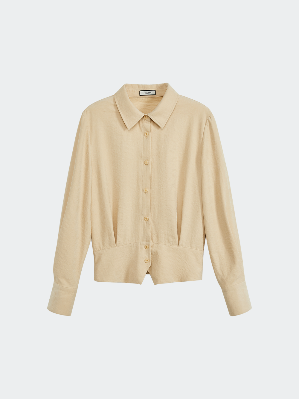 Cinched-Waist Shirt