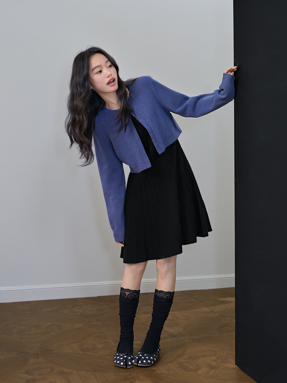 Cardigan and Dress