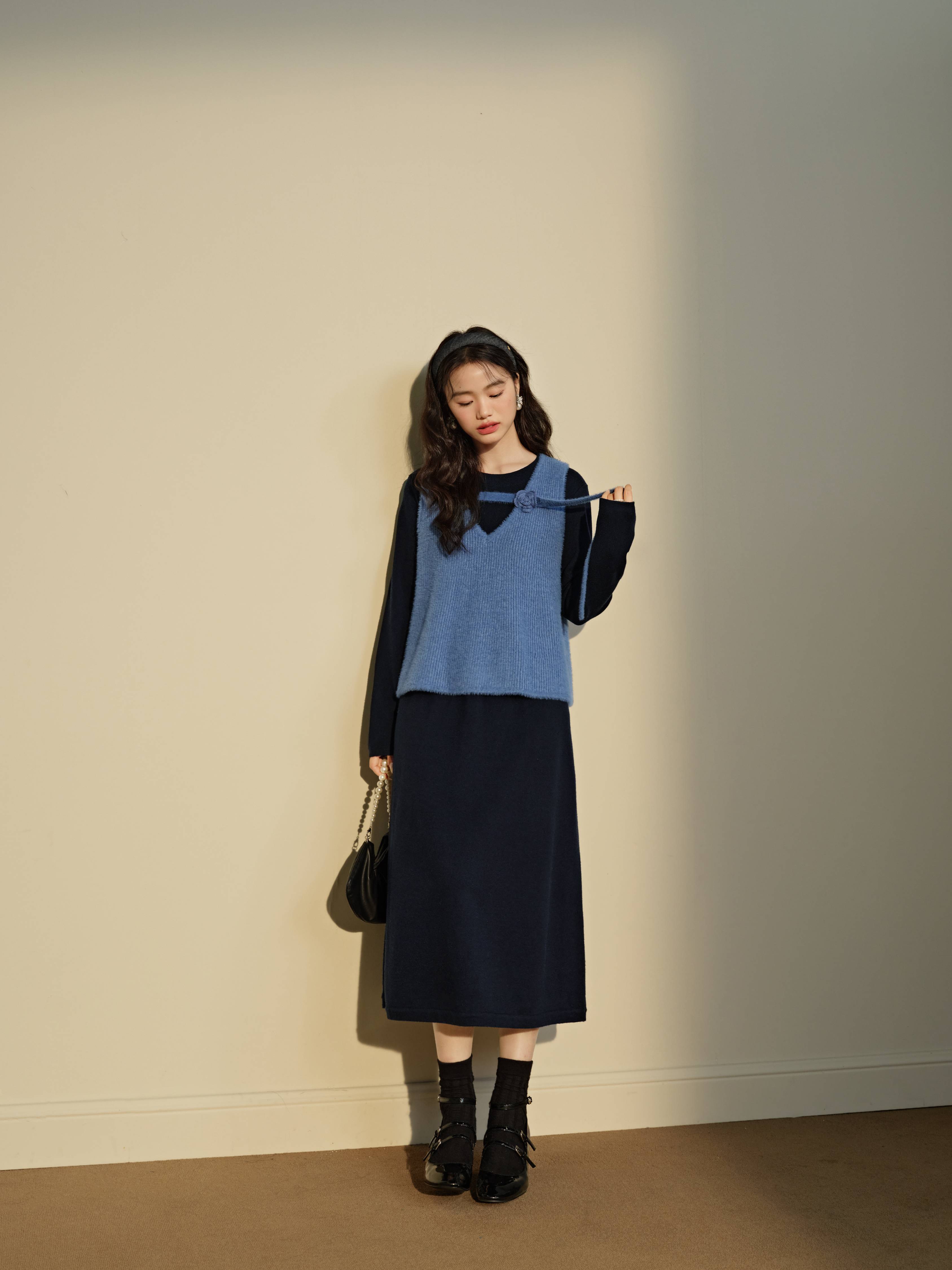 Vest and Dress Set