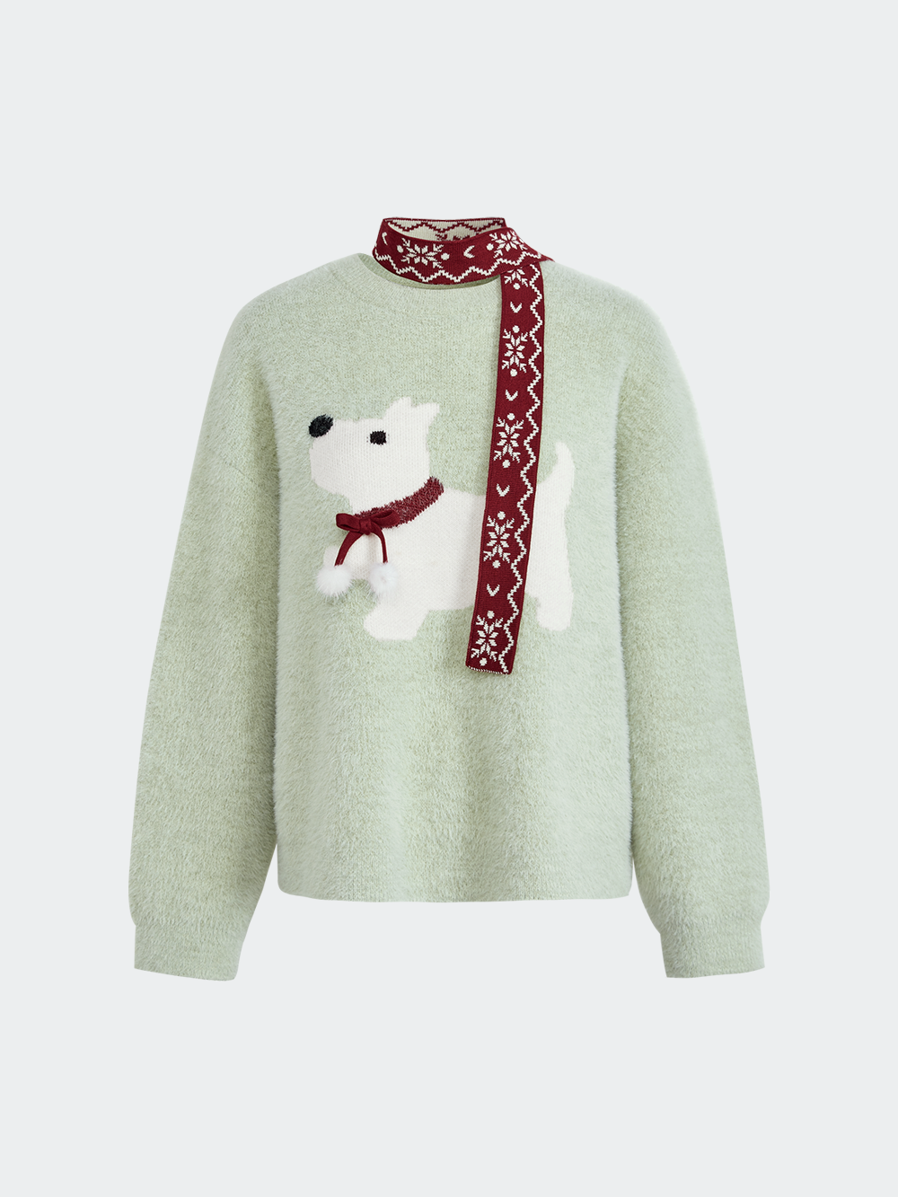 Dog Graphic Sweater