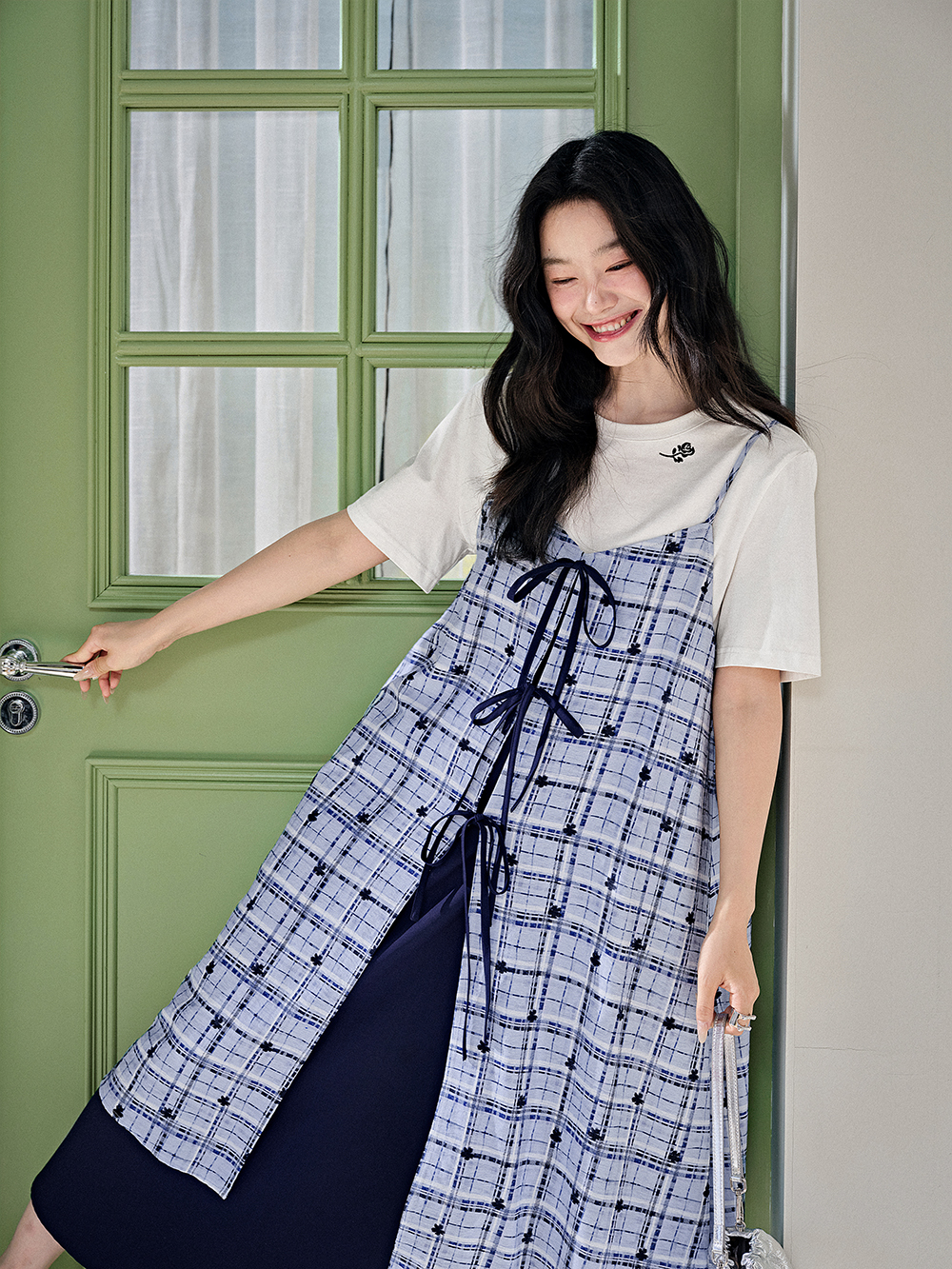 Ribbon Tie Dress