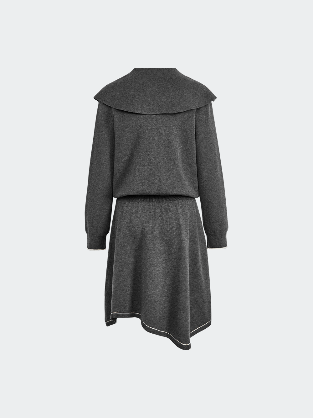 Sailor Collar Knit Dress