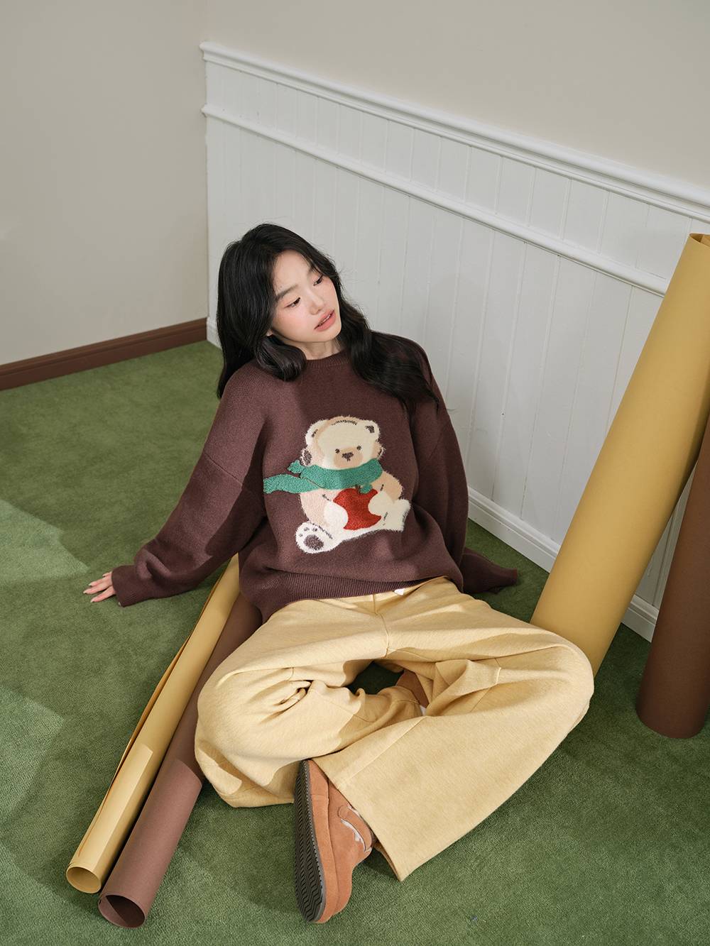 Wide-Leg Sweatpants