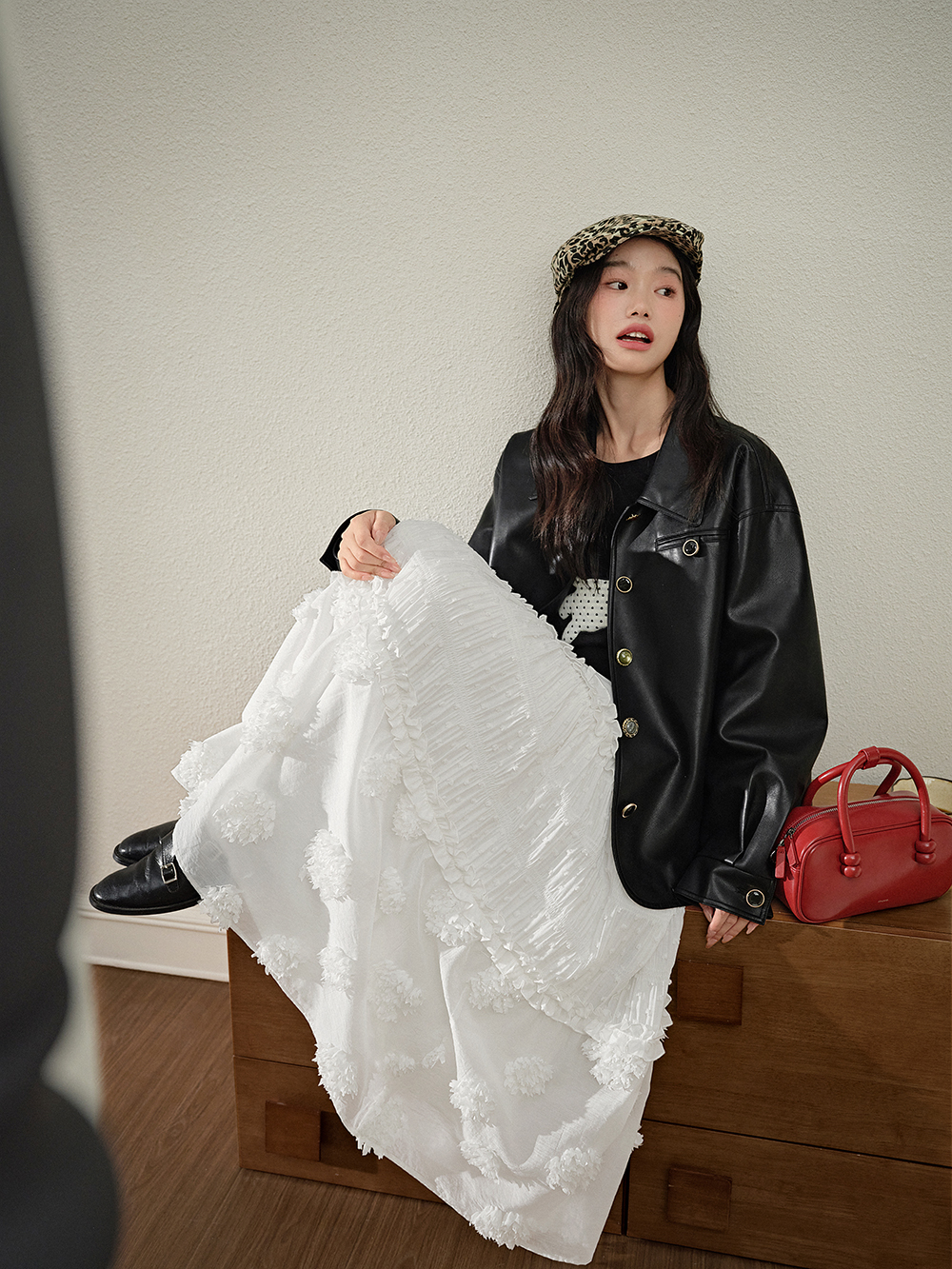 Faux Leather Jacket