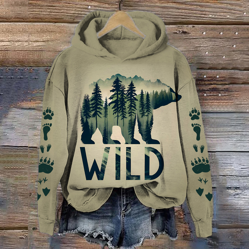 Protecting National Parks Awareness Printed Hoodie