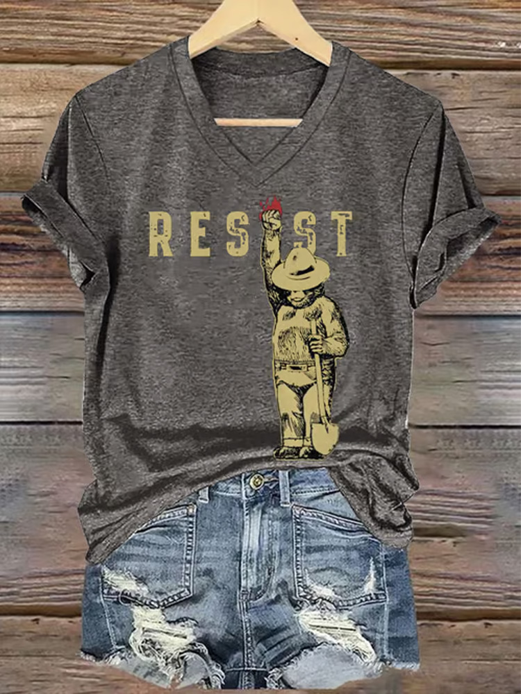 Women's Protect Our National Parks Printed T-shirt