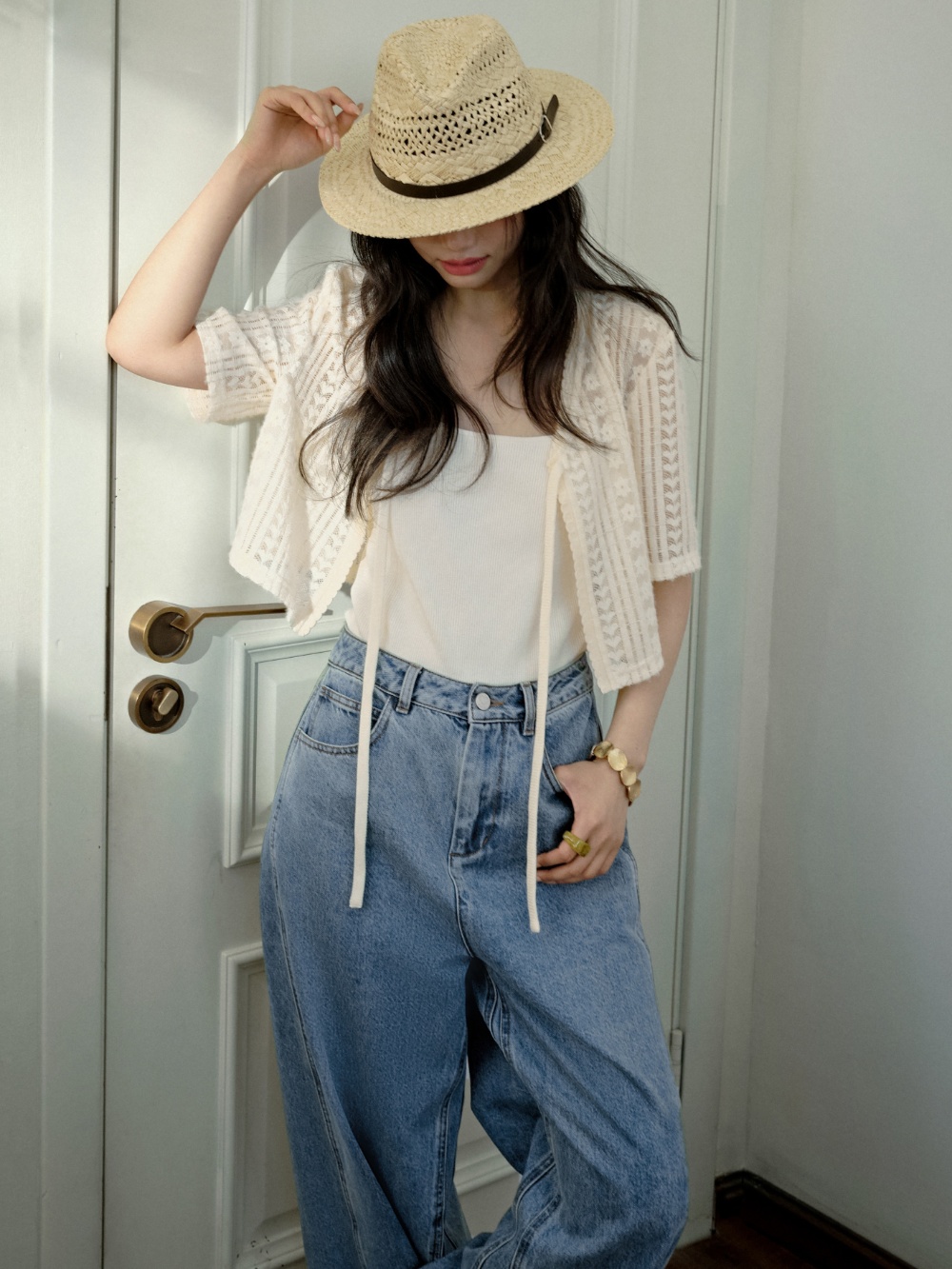 Cropped Cardigan