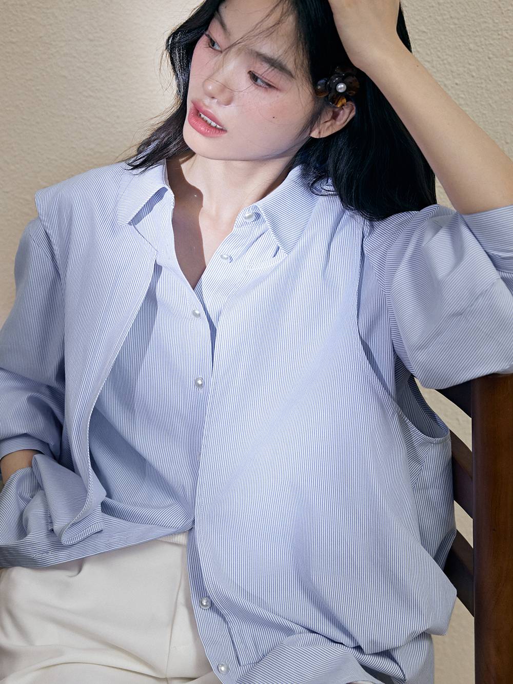 Layered Look Blouse