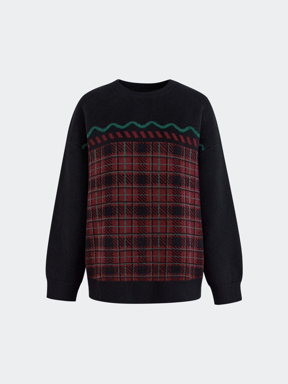 Plaid Sweater