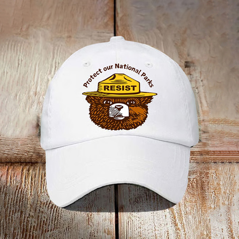 Protect Our National Parks Print Baseball Cap