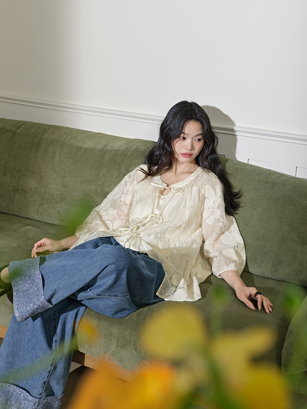 Blouse and Cami Set