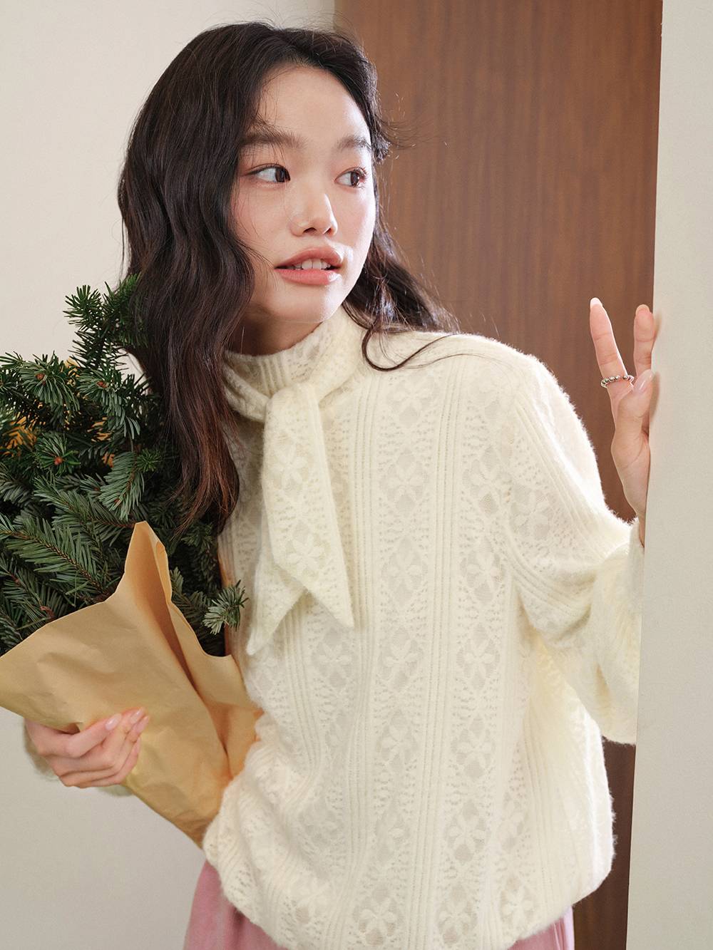 Tie Neck Blouse
