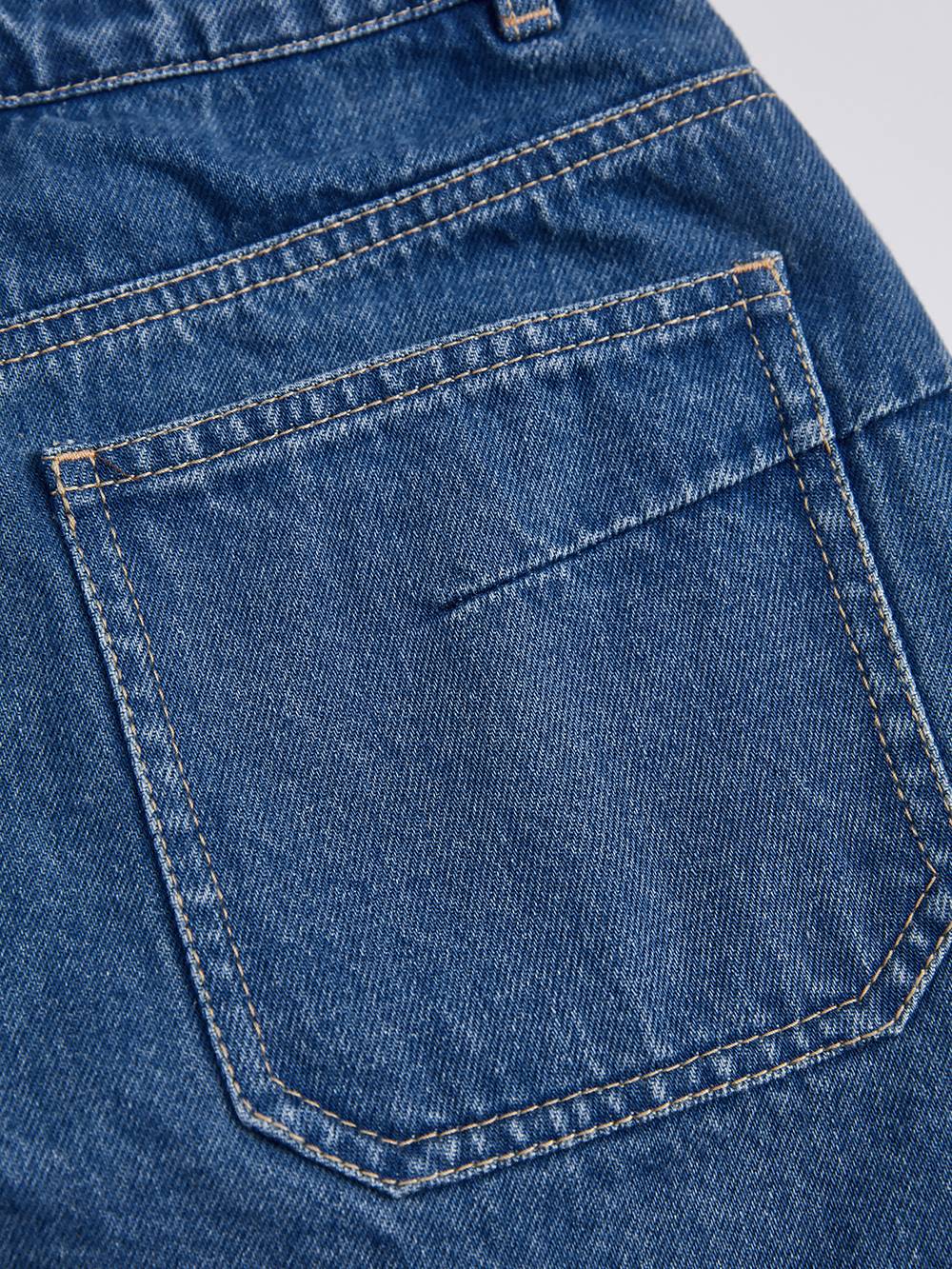 Layered Skirt Jeans