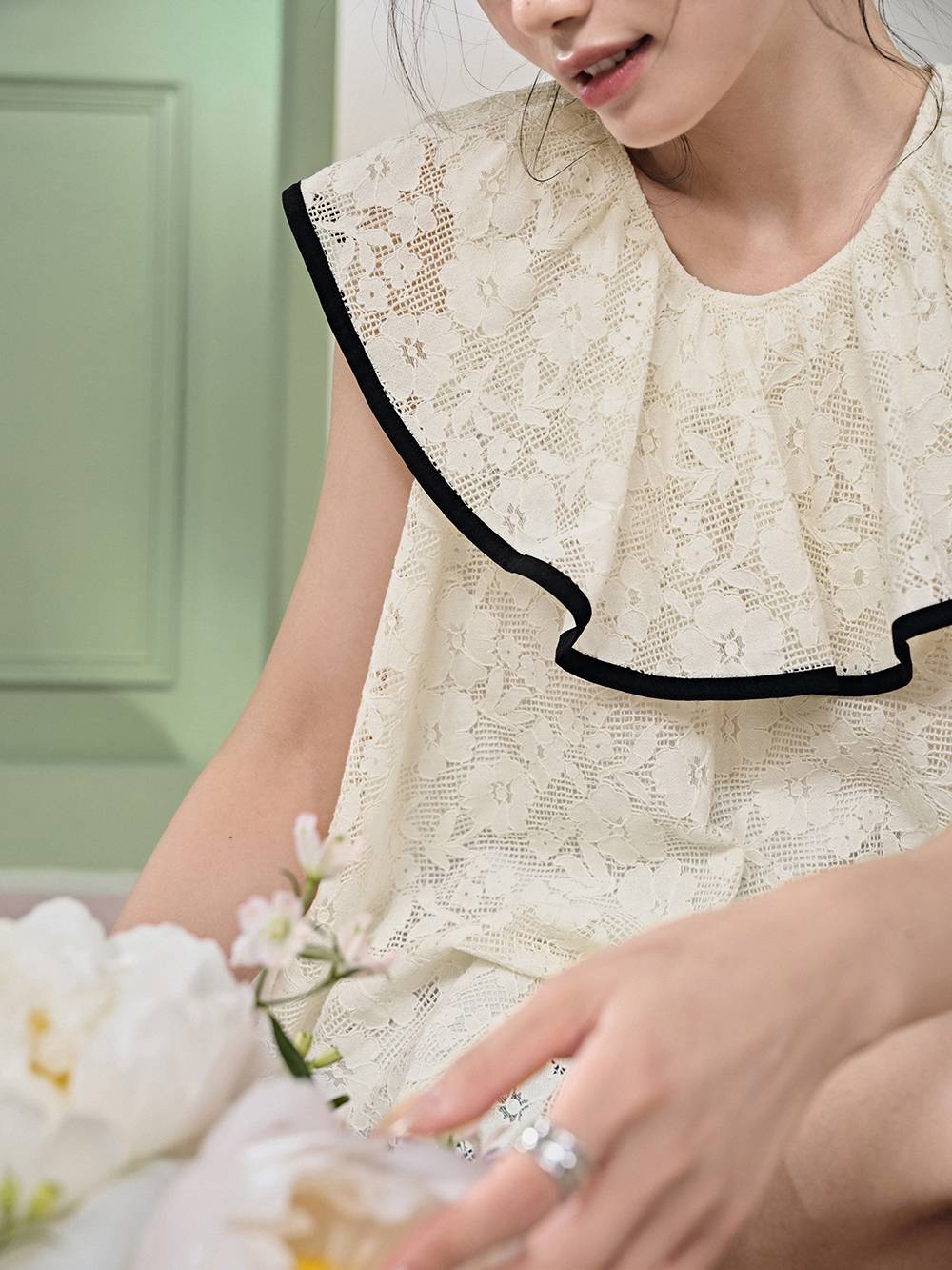 Floral Lace Blouse