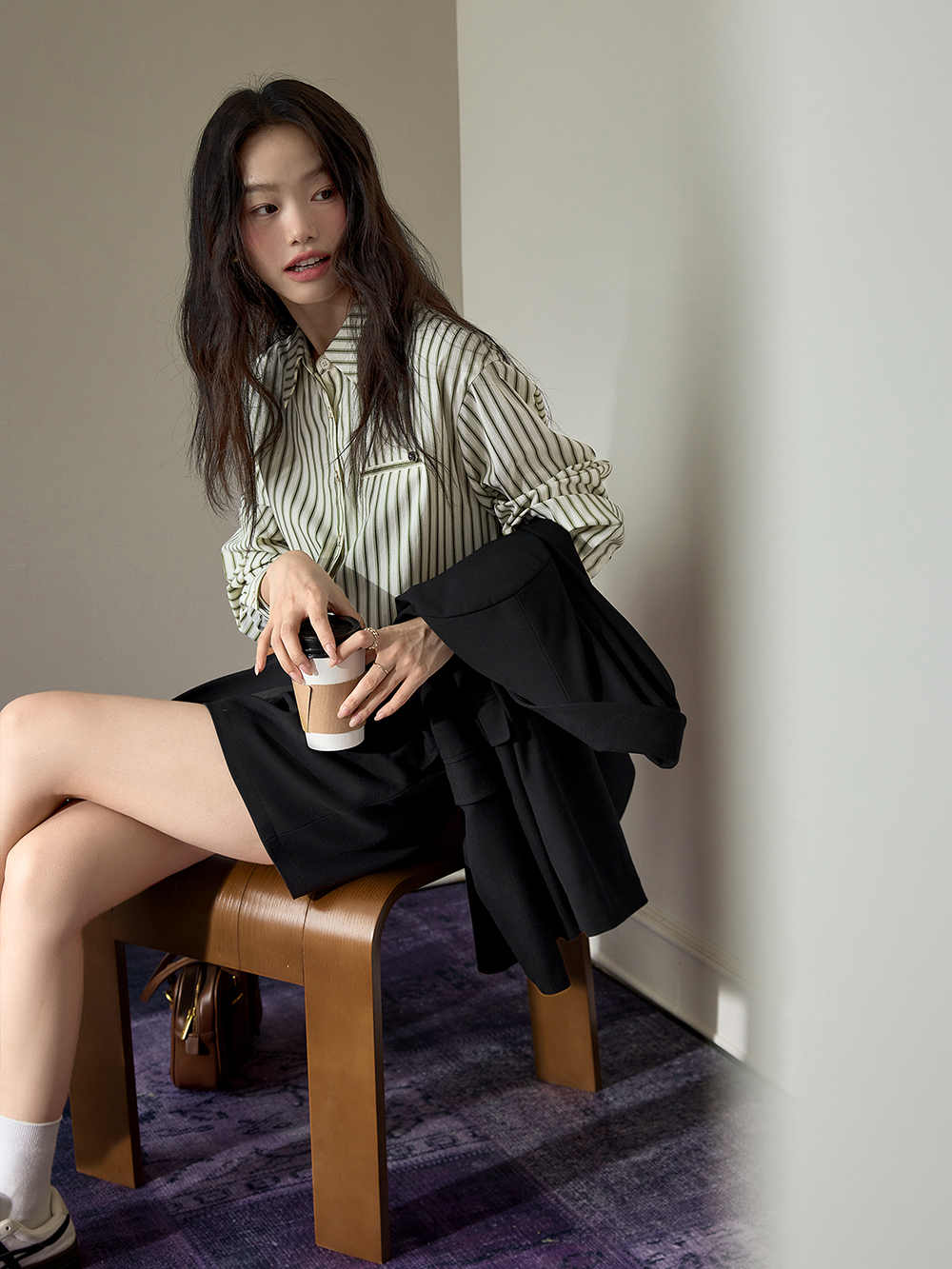 Knit Vest and Shirt
