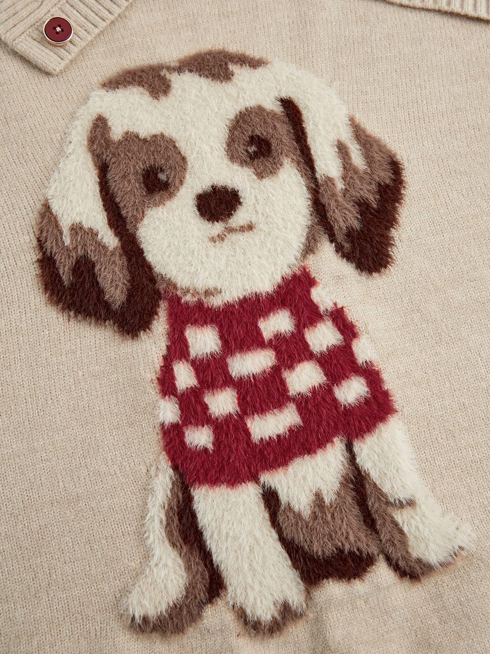 Dog Graphic Sweater