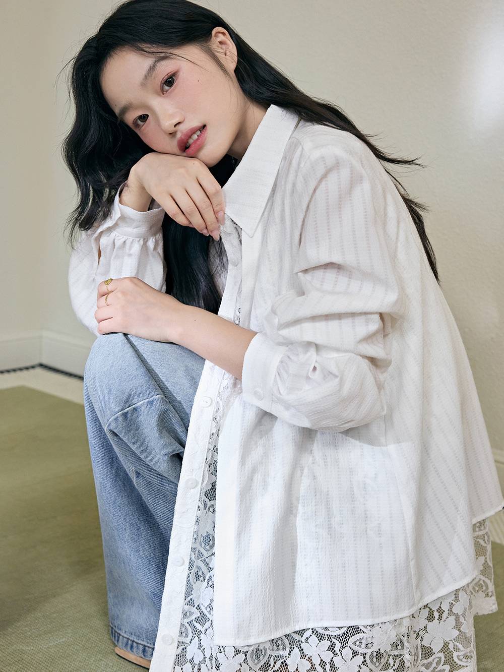 Lace Layered Blouse