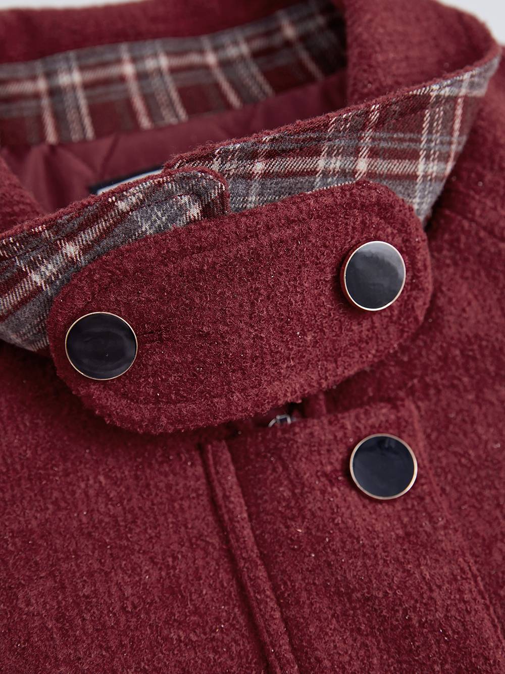 Red & Plaid Jacket and Skirt
