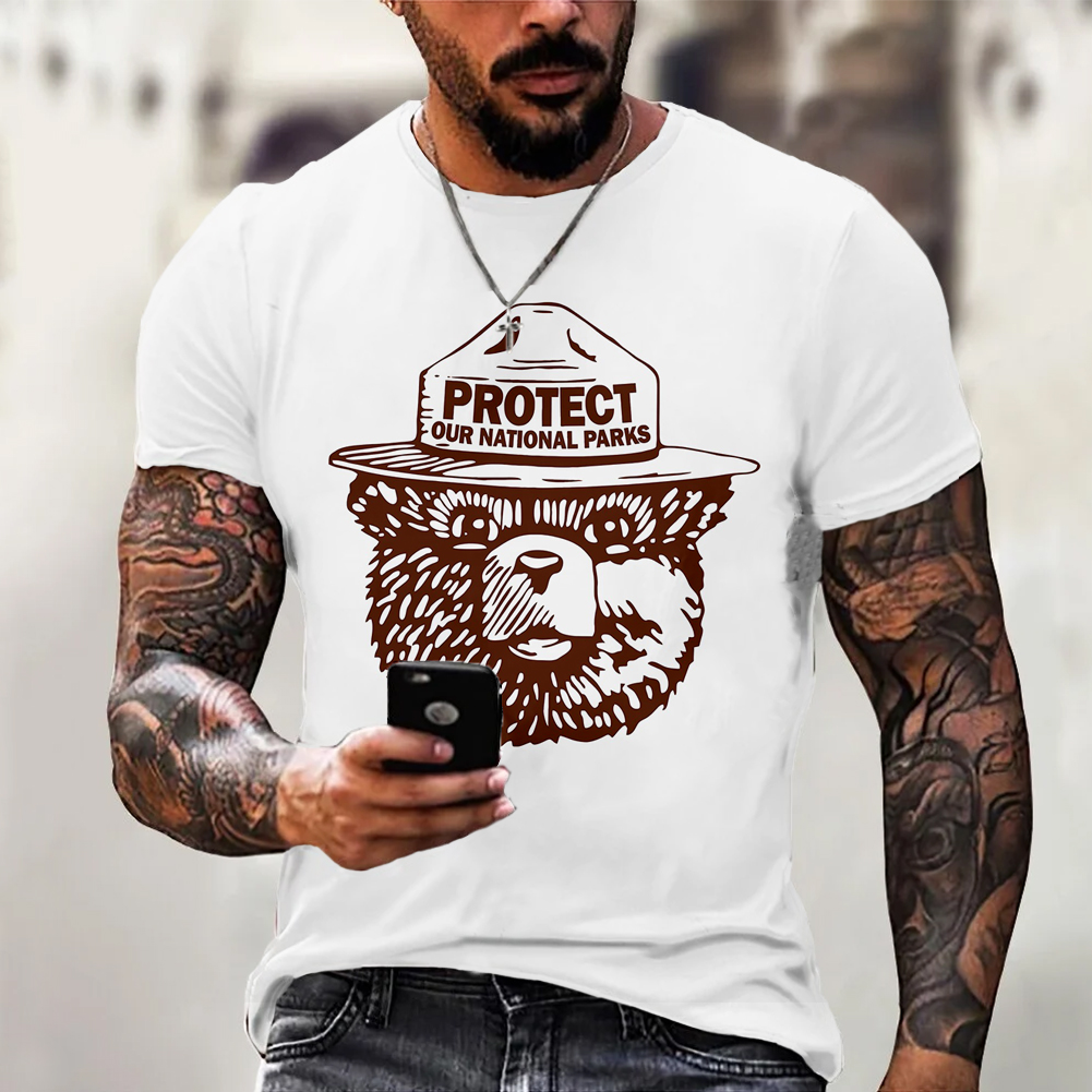 Men's Protect Our National Parks Casual T Shirt